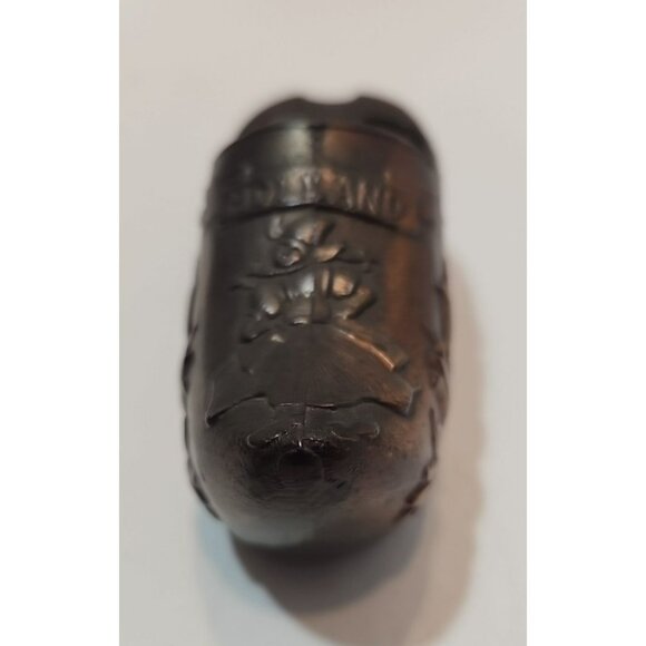 Vintage Metal 1970's Holland Dutch Clog Ashtray 4.5" Long 1.75" Tall - Picture 3 of 11